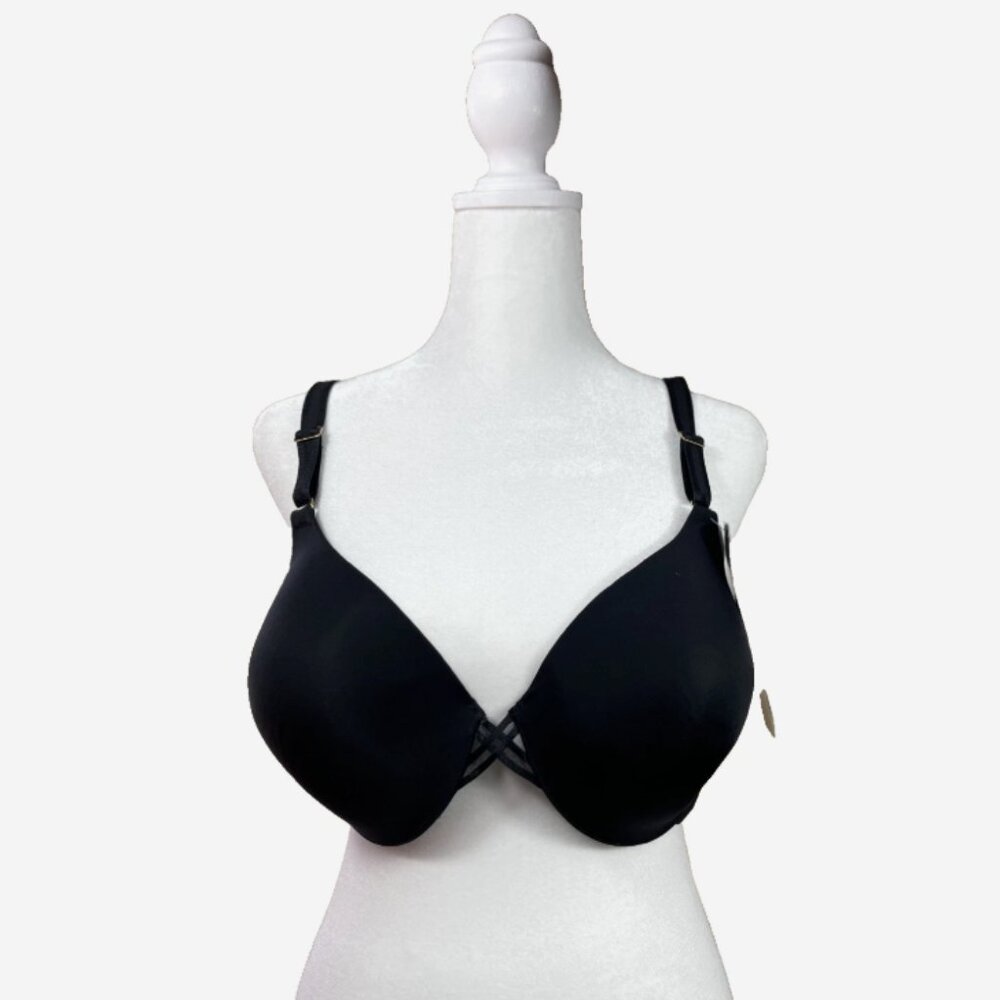 Maidenform Womens 40C Black Weightless Comfort T-Shirt Bra Everyday NWT